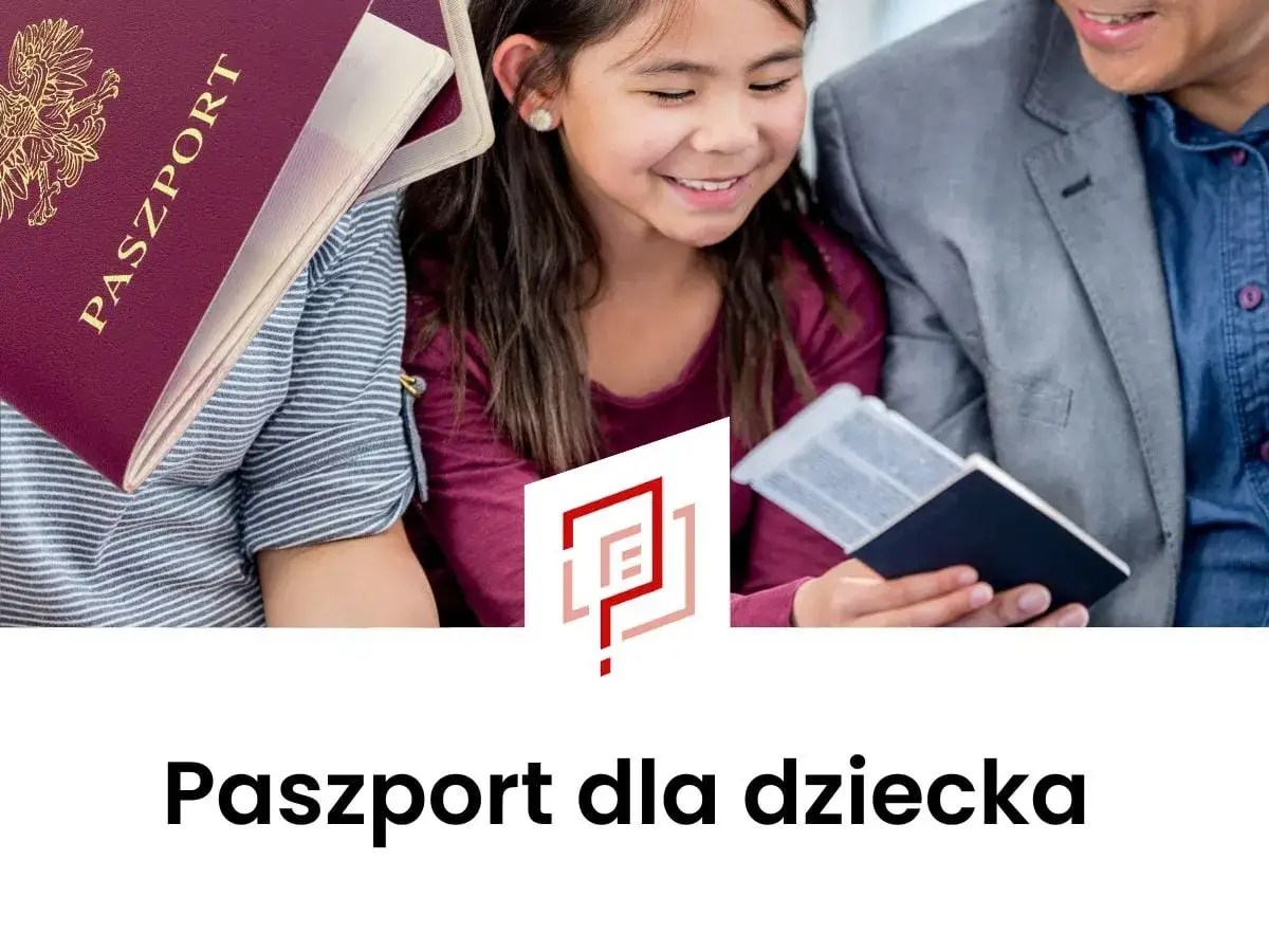 Rodzina z paszportami, gotowa do podróży. Dowiedz się, jak złożyć wniosek o paszport dla dziecka.